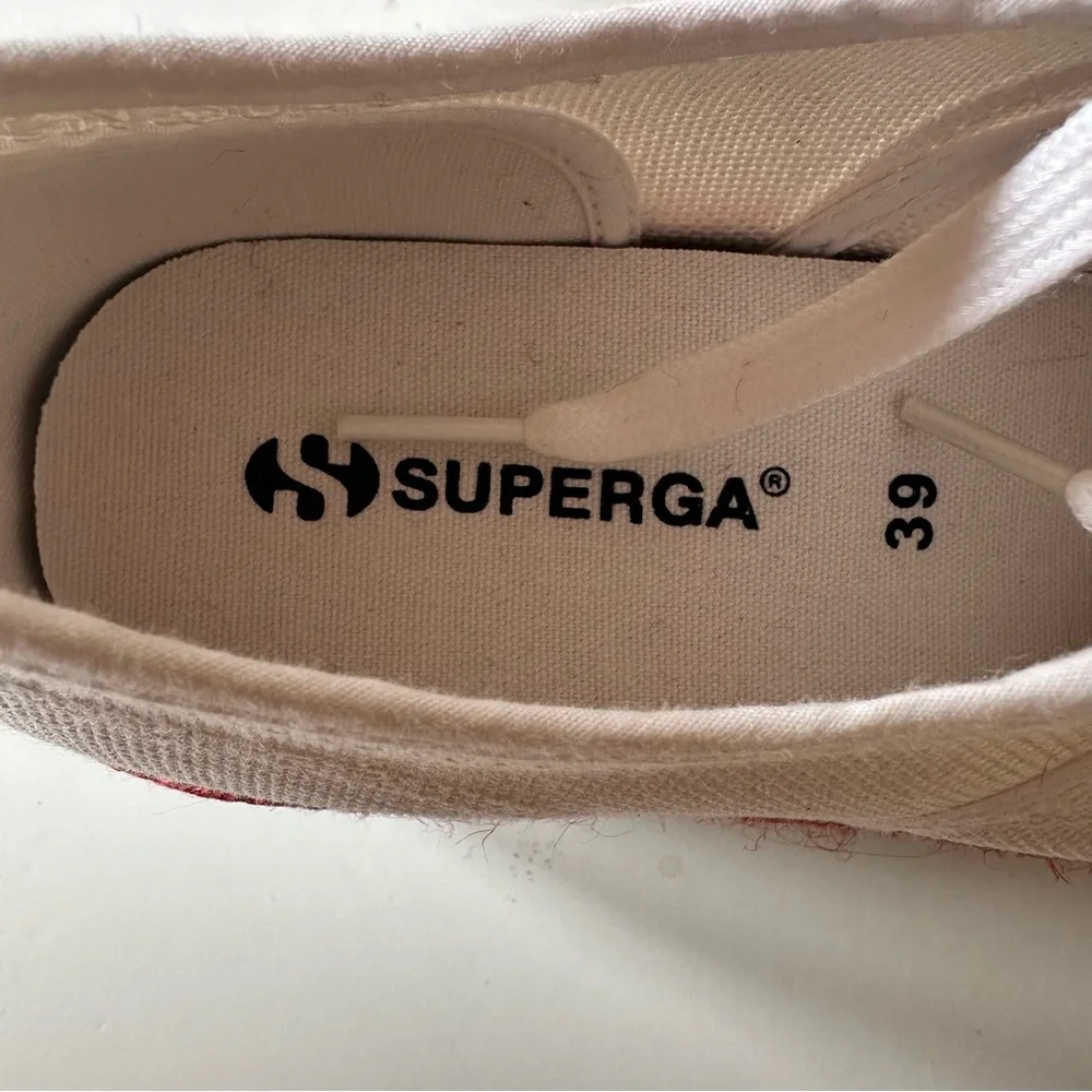 Superga 2790 Sneakers Rainbow Espadrilles White